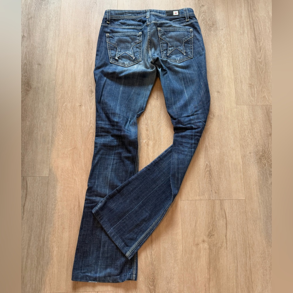 Y2K vintage Peoples liberation Classic Blue Women's flared Jeans size 24